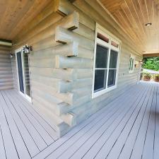 Cabin Staining in Hiawassee, GA 0